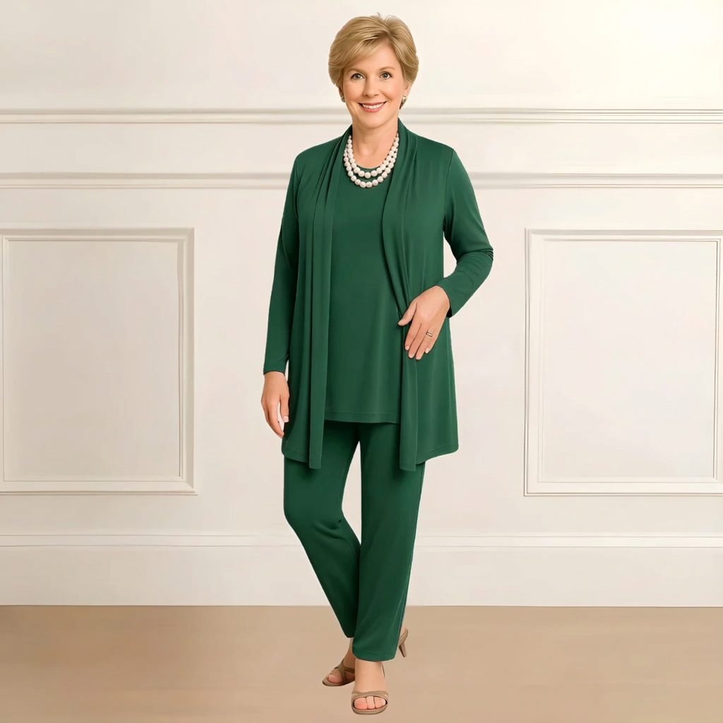 Women’s Outfit Set | Long Tunic Top & Matching Pants