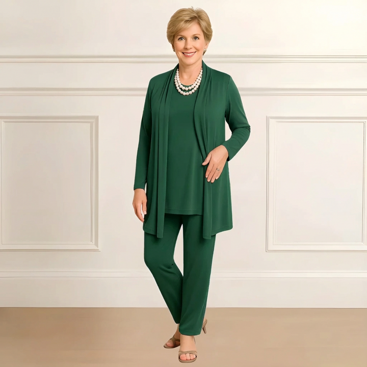 Women’s Outfit Set | Long Tunic Top & Matching Pants