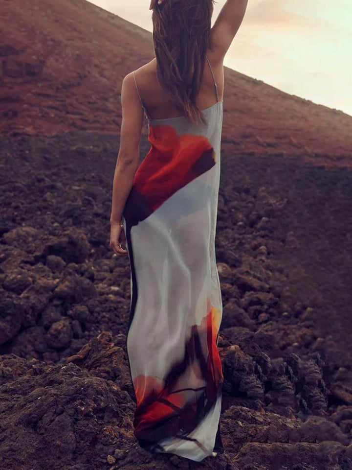 Women's Maxi Sundress | Print Casual Style