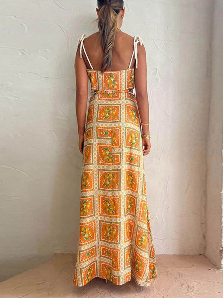 Women's Maxi Sundress | Squareneck