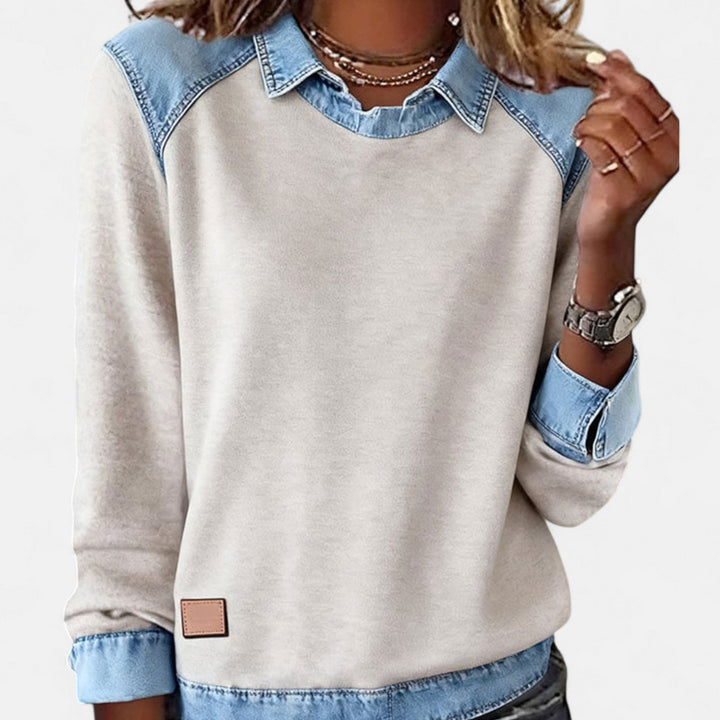 Sweater For Women | Collared Long Sleeves