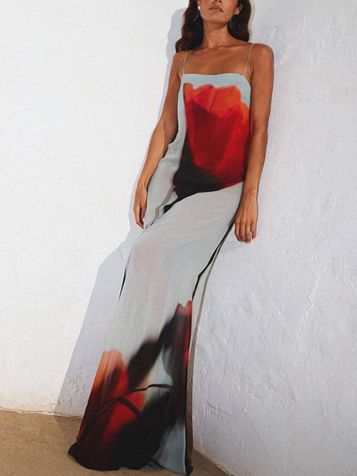 Women's Maxi Sundress | Print Casual Style