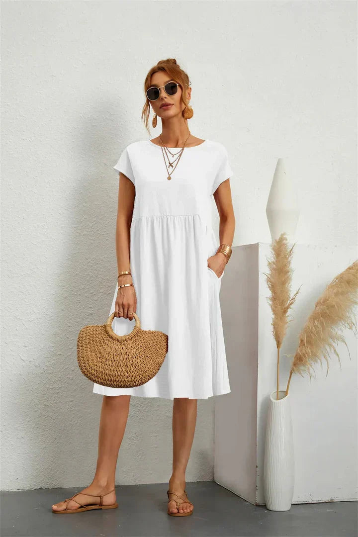 Women’s Dress | Short-Sleeve Midi