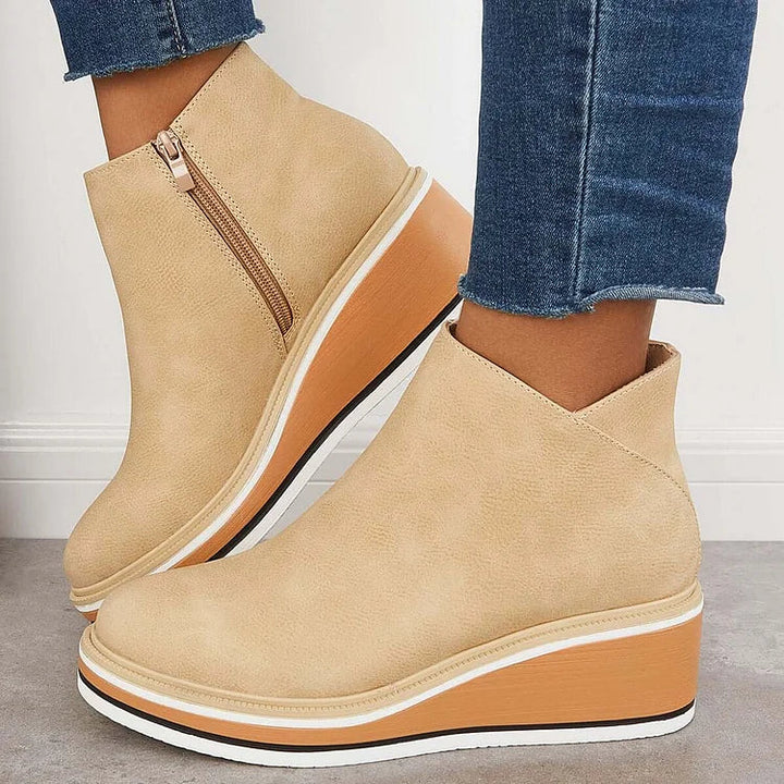 Boots For Women | Ankle Height Side Zipper Style