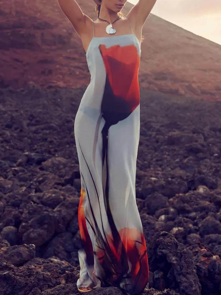 Women's Maxi Sundress | Print Casual Style