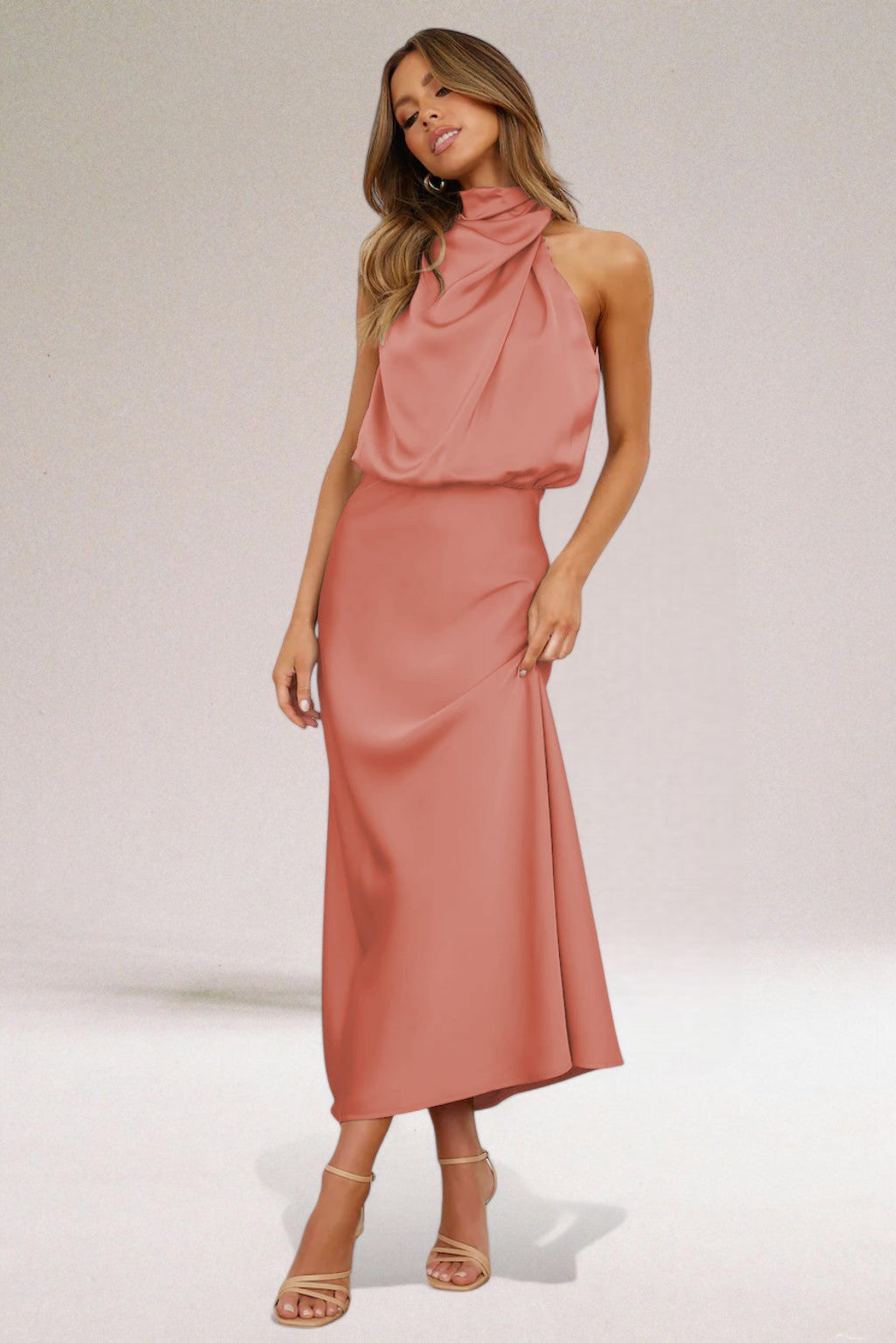 Women’s Dress | Draped Midi