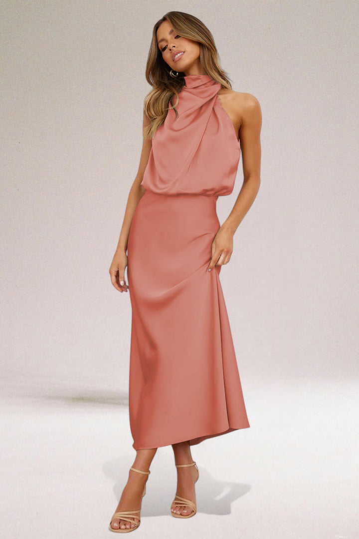 Women’s Dress | Draped Midi