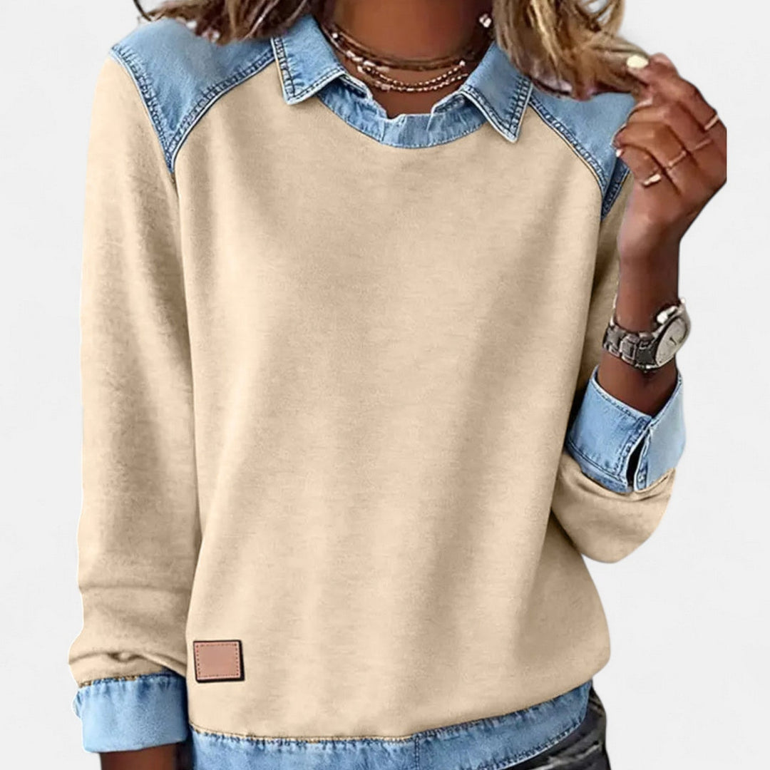 Sweater For Women | Collared Long Sleeves