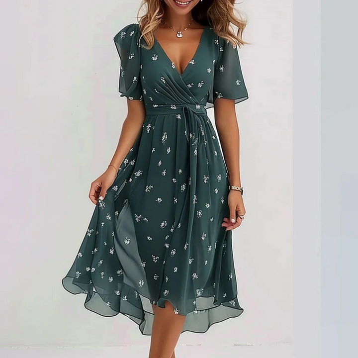 Dress For Women | Floral Midi