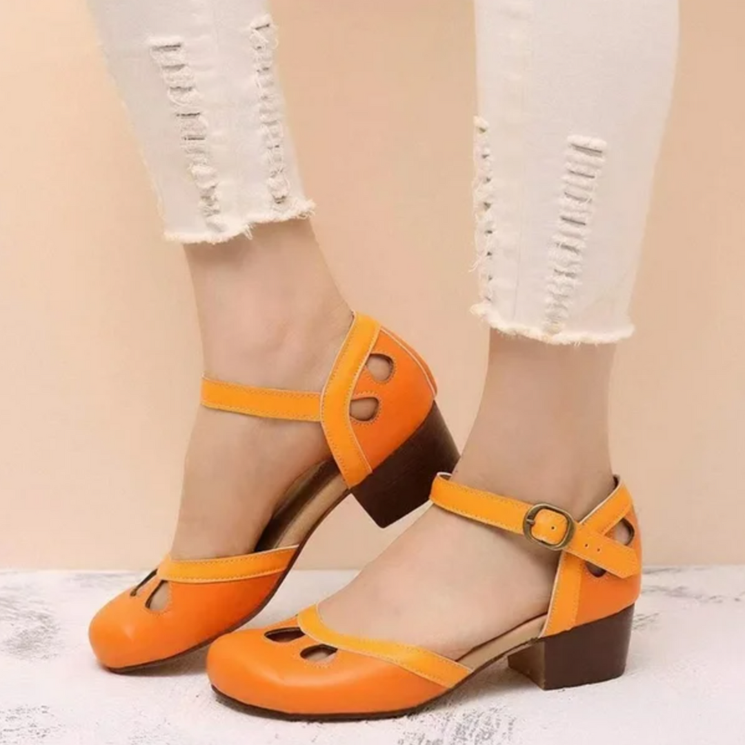 Women's Mary Jane Shoes | Closed Block Design