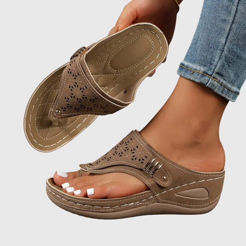 Women's Comfortable Sandals | Cushioned Slip-On Orthopedic