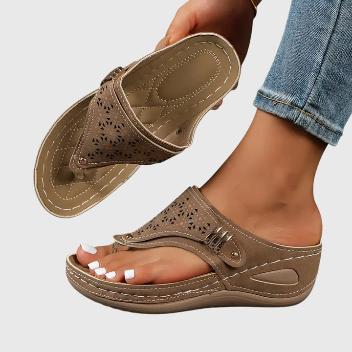 Women's Comfortable Sandals | Cushioned Slip-On Orthopedic