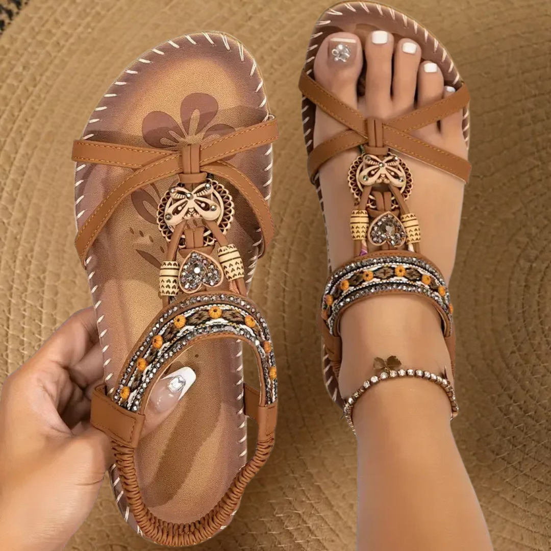 Sandals For Women | Flat Strappy Open-Toe