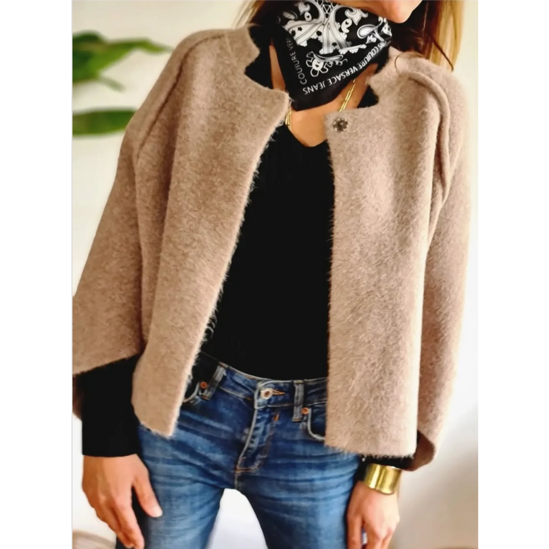 Women’s Cardigan | Open-Front Knitted