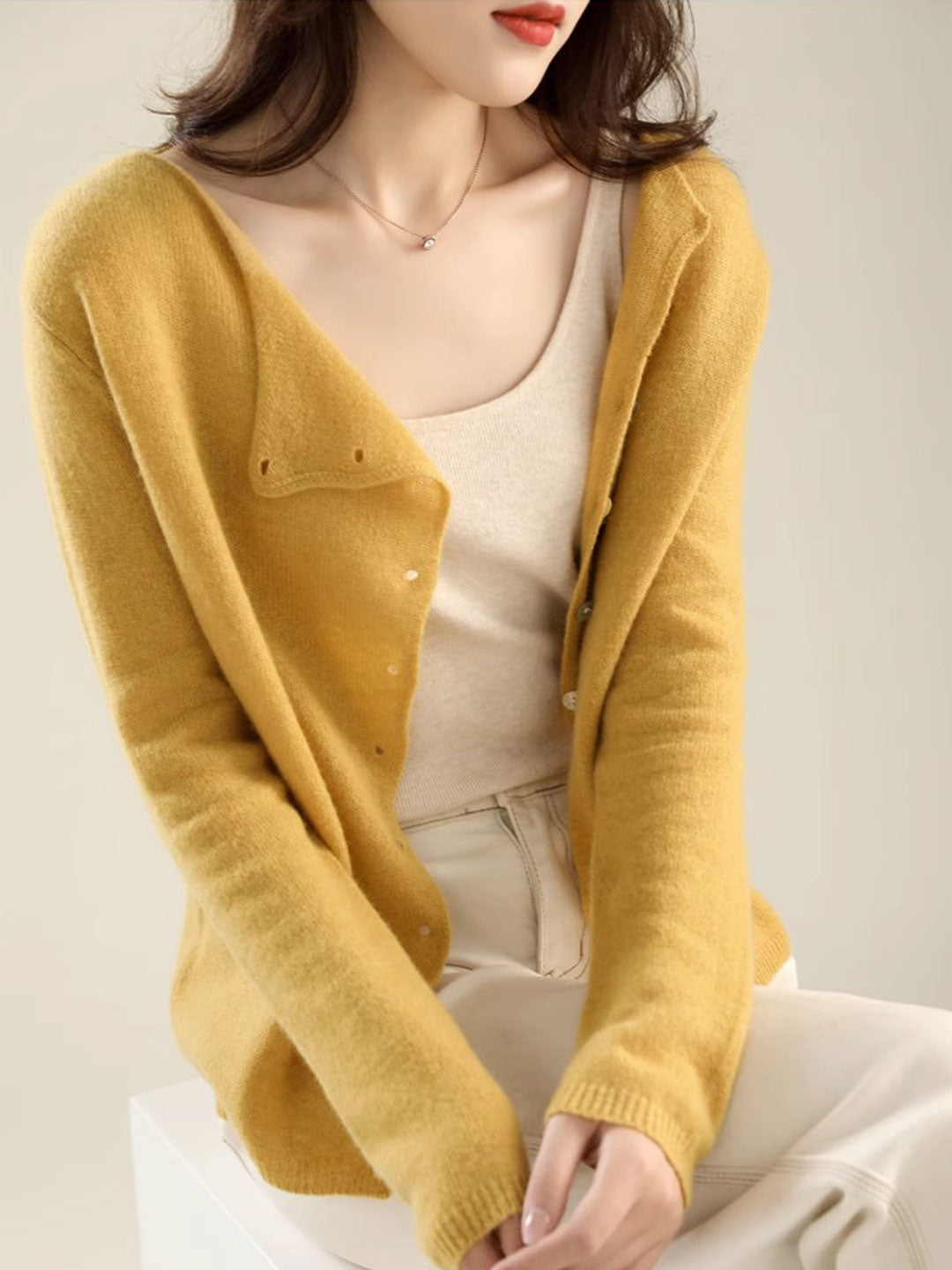 Cardigan For Women | Asymmetric Long Sleeves