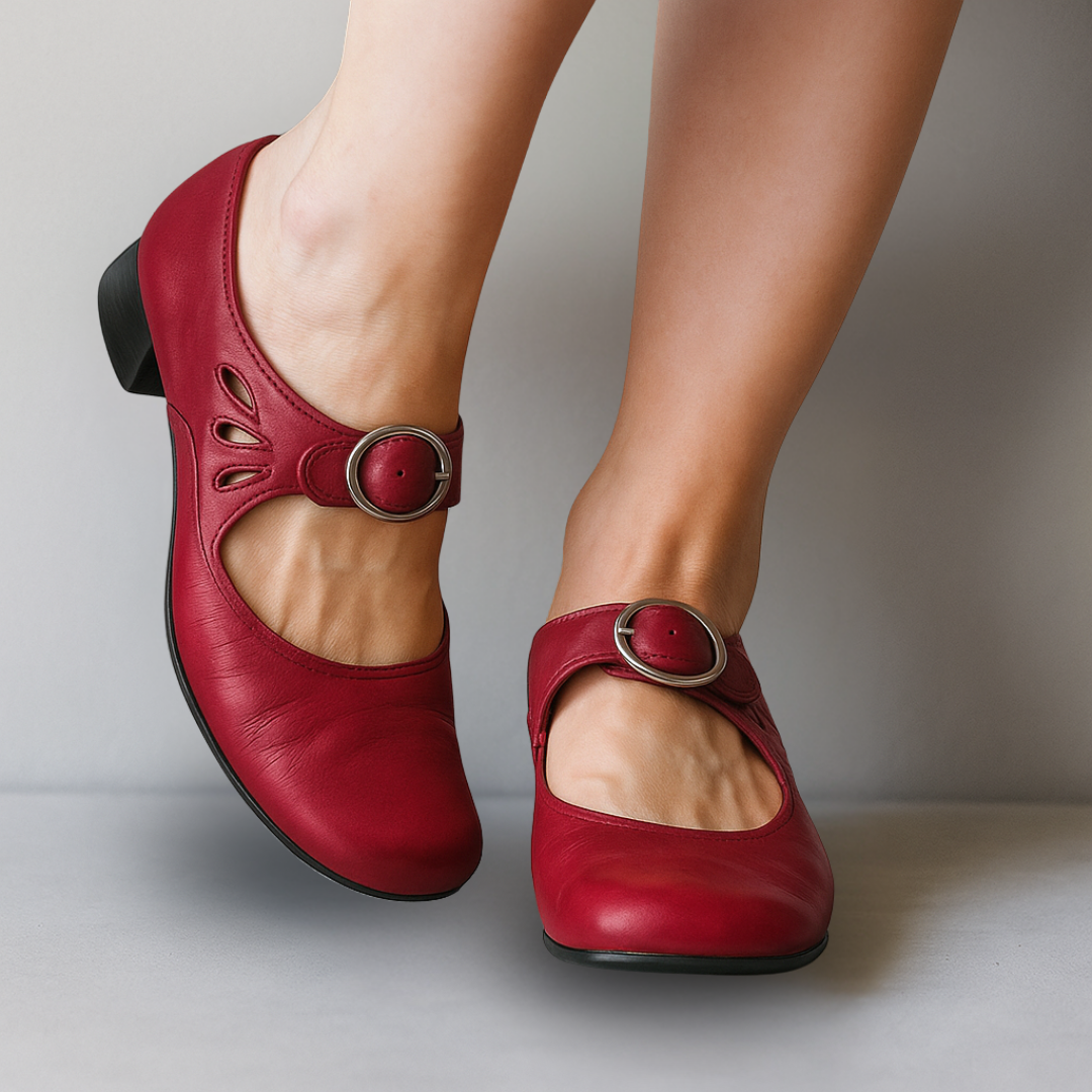 Women's Mary Jane Shoes | Buckle Strap Style
