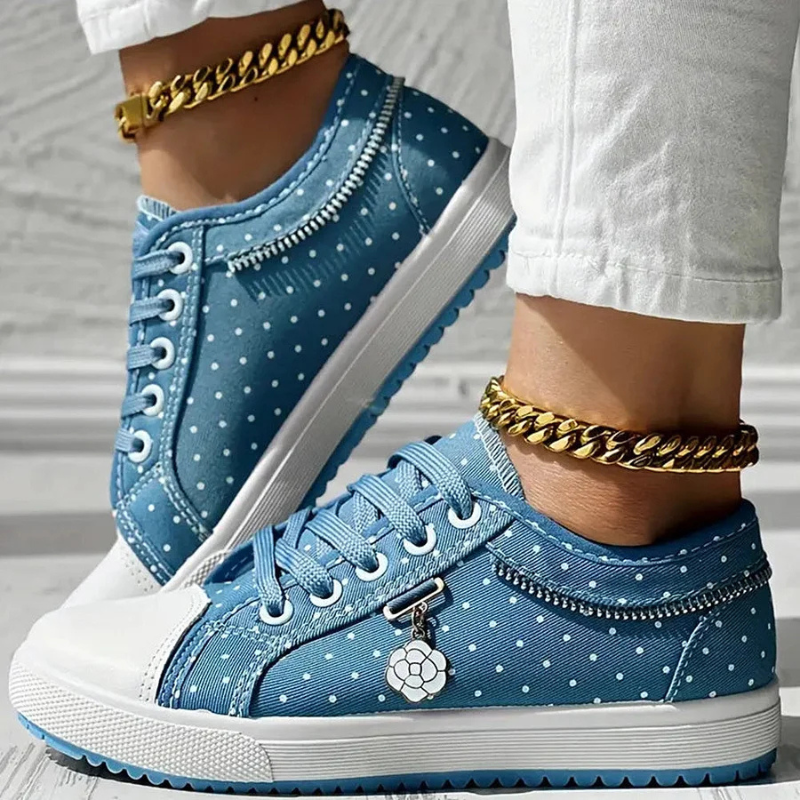 Women’s Sneakers | Casual Floral Panels