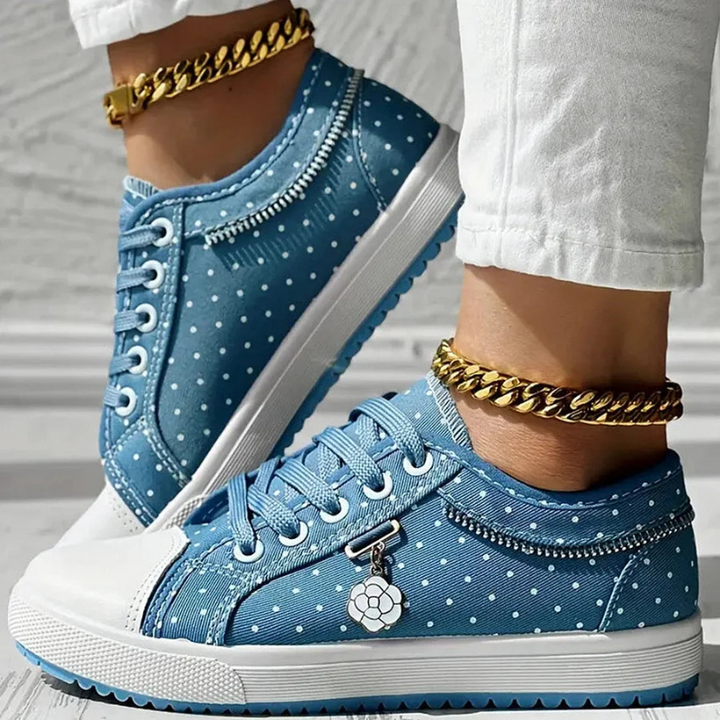 Women’s Sneakers | Casual Floral Panels