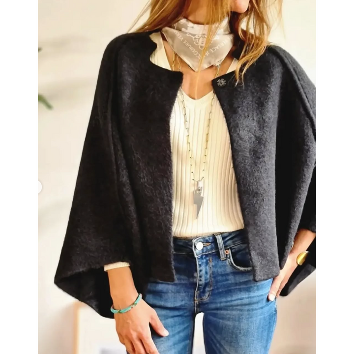 Women’s Cardigan | Open-Front Knitted