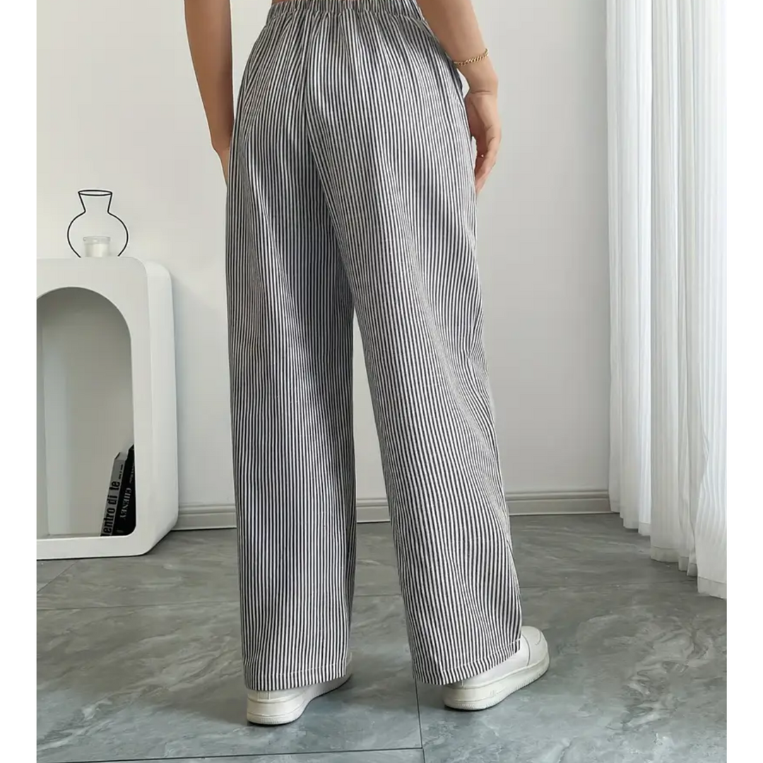 Women’s Trousers | High Waist Wide Leg Fit