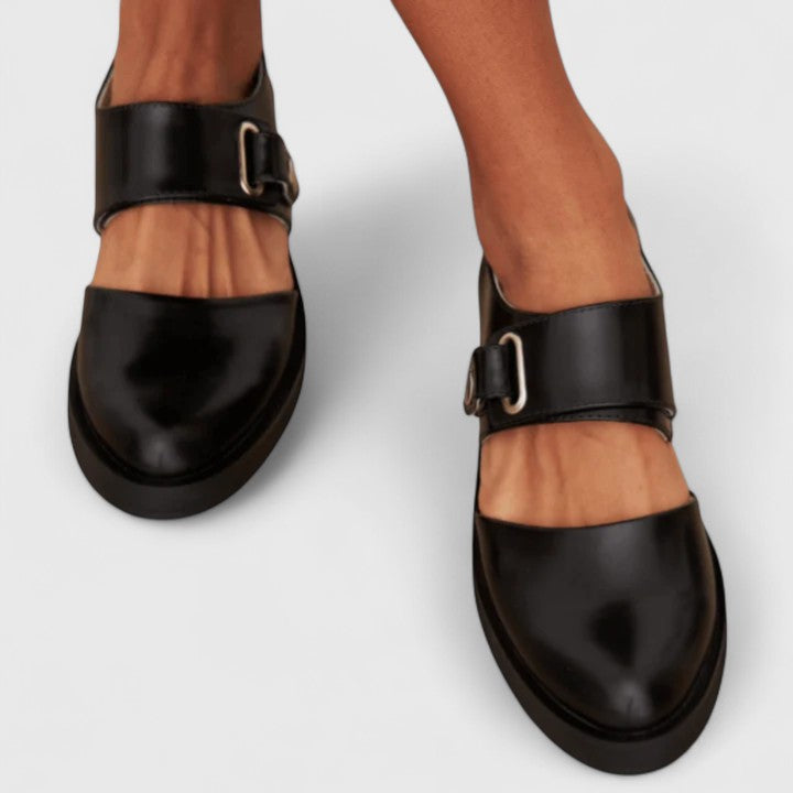 Women’s Mary Jane Shoes | Chunky Sole Buckle Strap