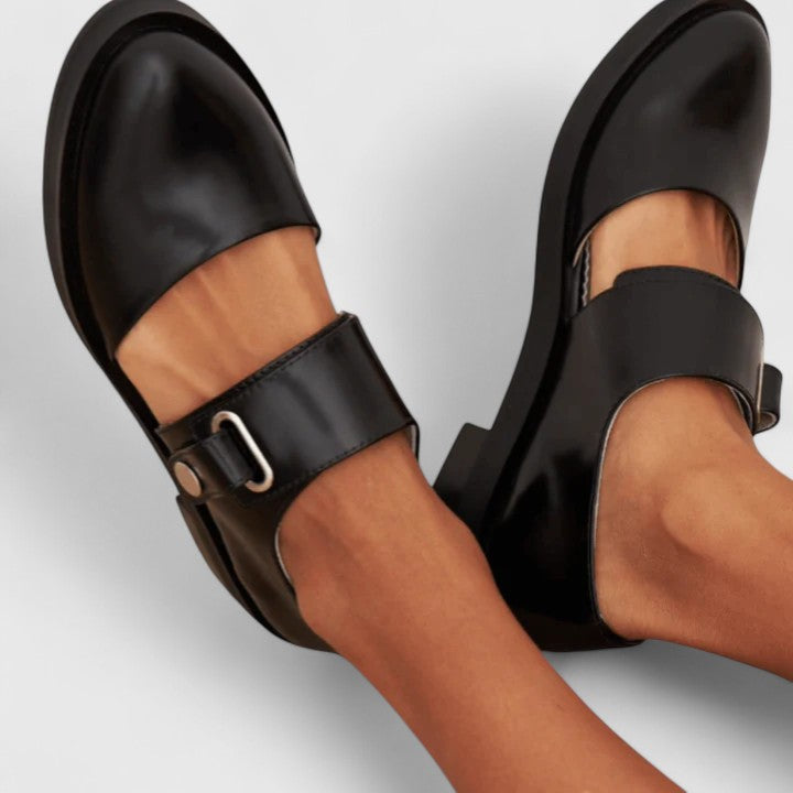 Women’s Mary Jane Shoes | Chunky Sole Buckle Strap