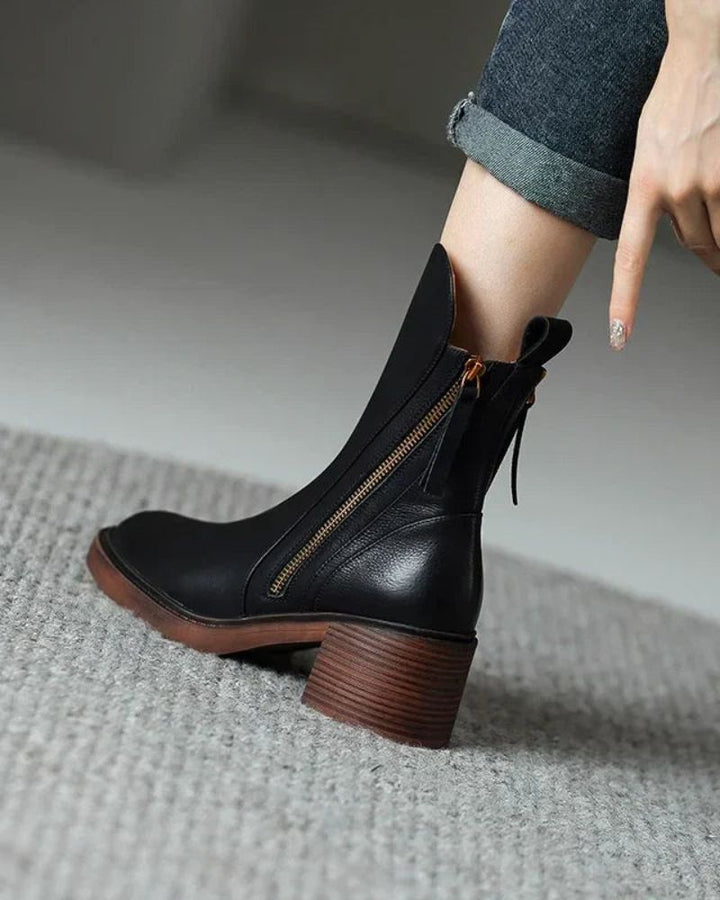 Boots For Women | Ankle Height With Side Zipper