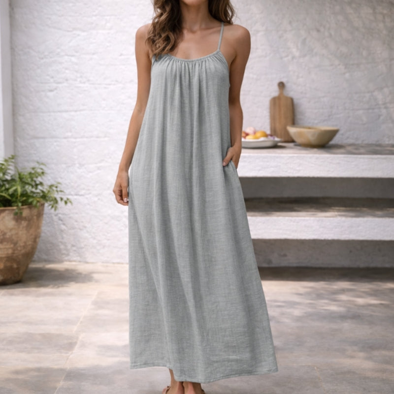 Women's Maxi Sundress | Spaghetti Strap Style