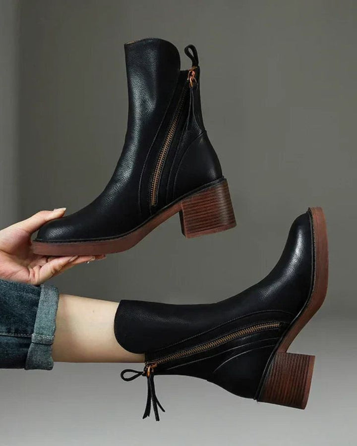 Boots For Women | Ankle Height With Side Zipper