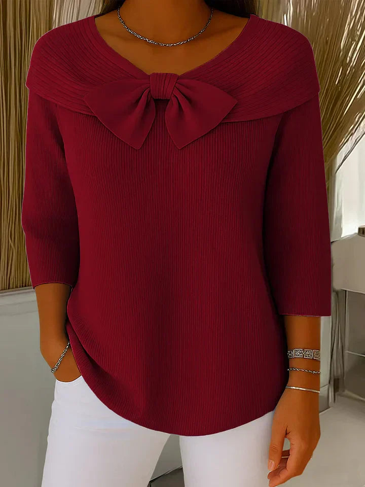 Sweater for Women | 3/4 Sleeve Knit Top