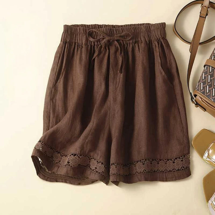 Shorts for Women | Elastic Waist Drawstring Casual