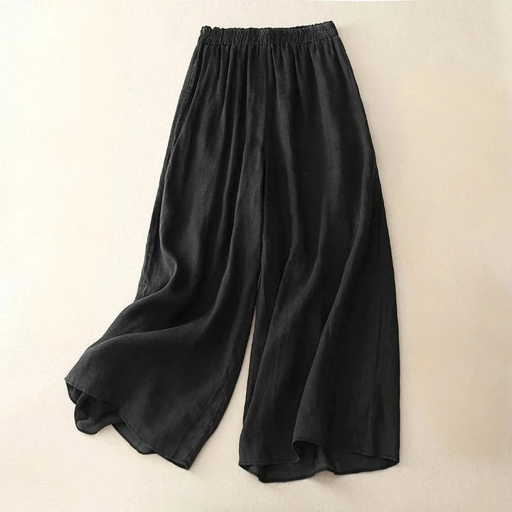 Pants for Women | Wide Leg Elastic Waist Flowy