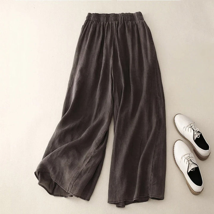 Pants for Women | Wide Leg Elastic Waist Flowy