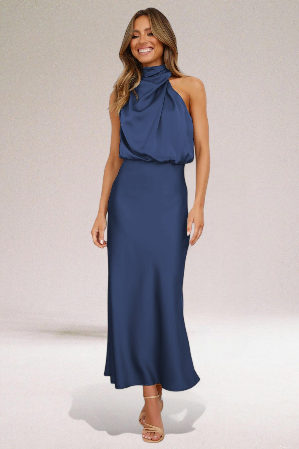 Women’s Dress | Draped Midi