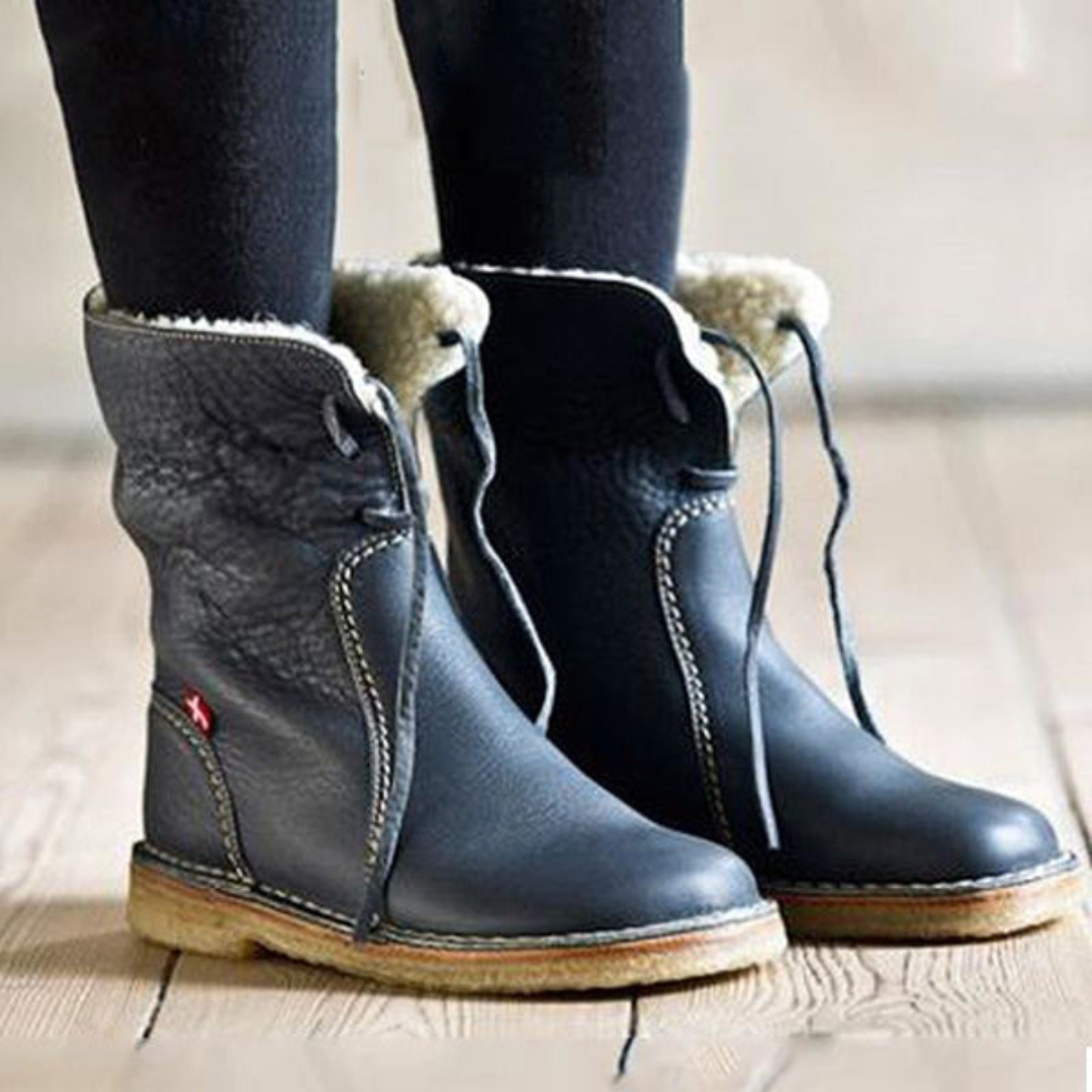 Women’s Boots | Ankle with Contrast Stitching