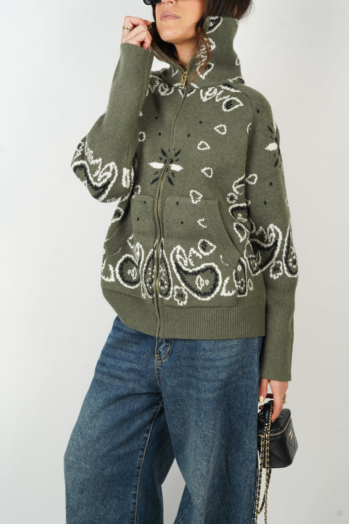 Knit sweater