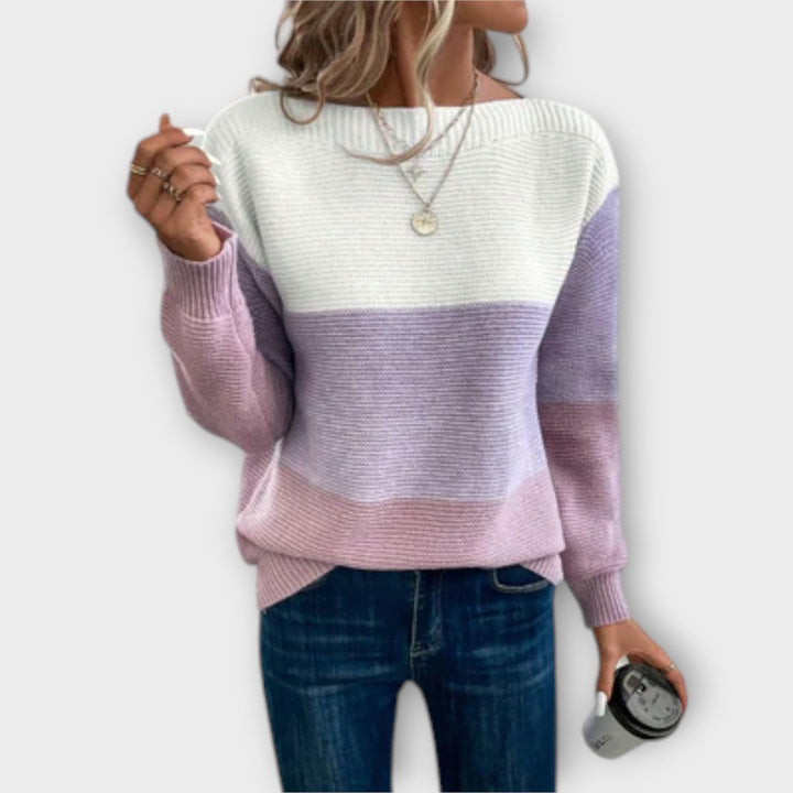 Sweater for Women | Slightly Oversized Boatneck