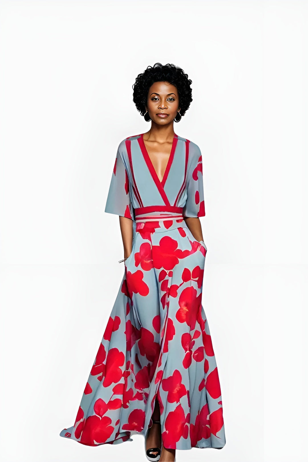 Women’s Dress | Floral Wrap