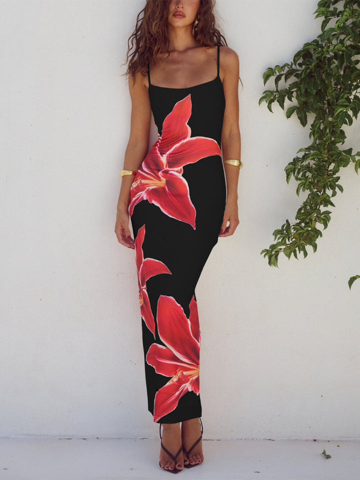 Women's Floral Maxi Dress | Beach Style