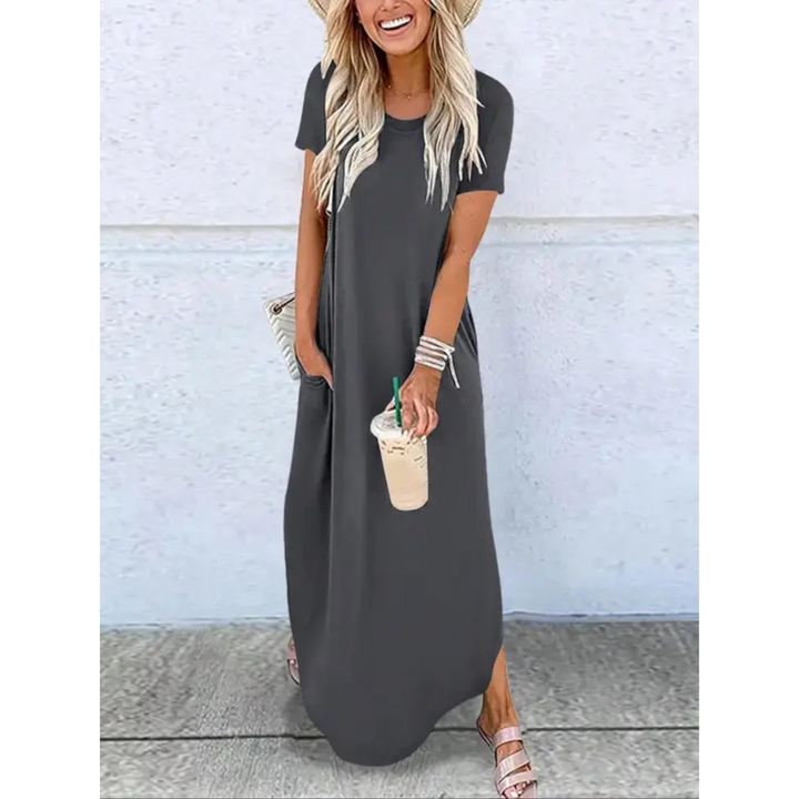 Women's Dress | Round Neck Loose Fit