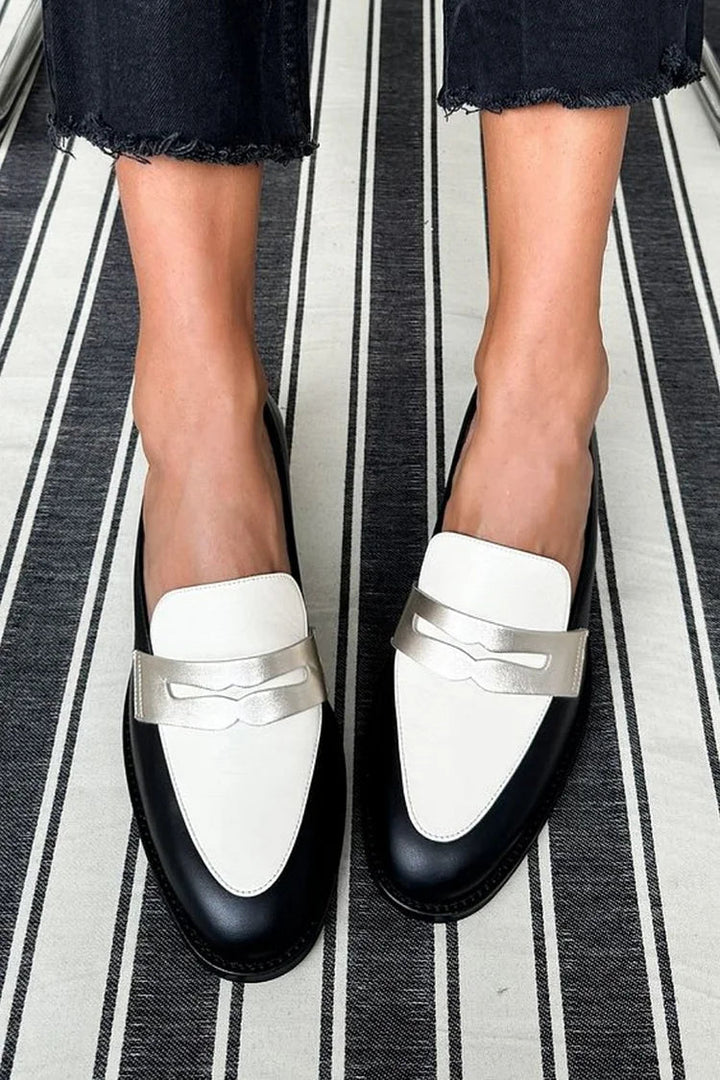 Loafers For Women | Two Tone Strap Style