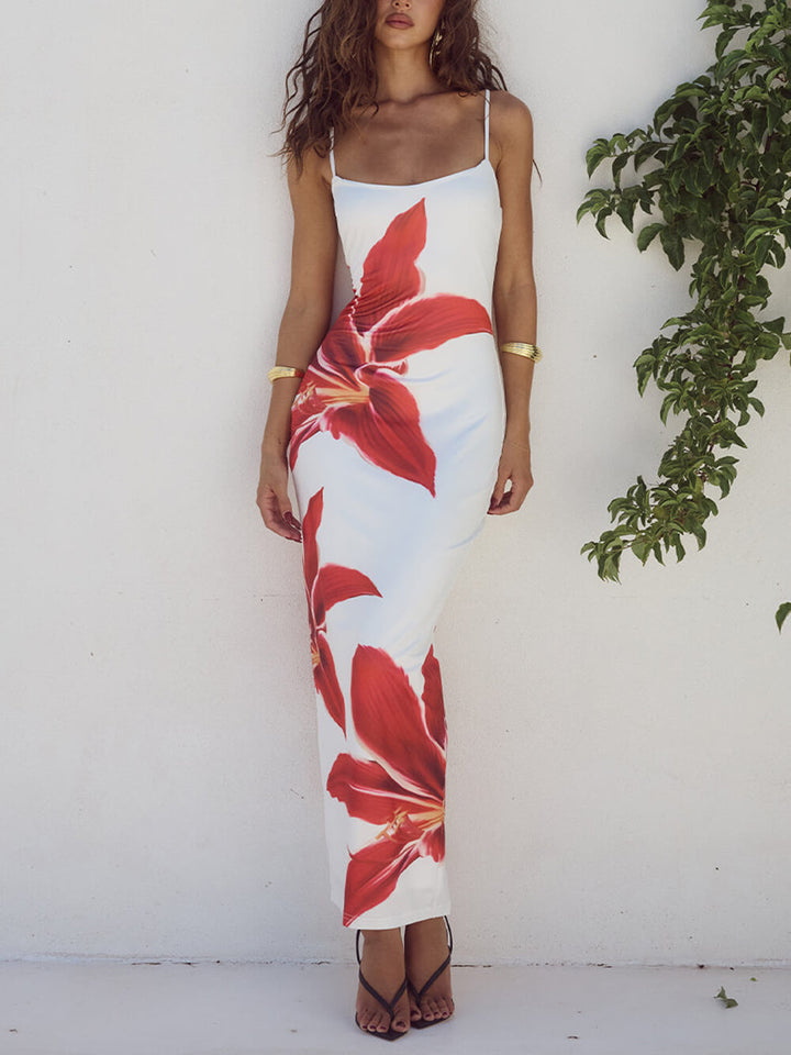 Women's Floral Maxi Dress | Beach Style
