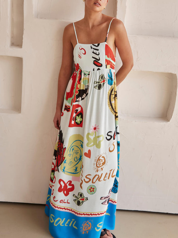 Women's White Maxi Dress | Casual Style