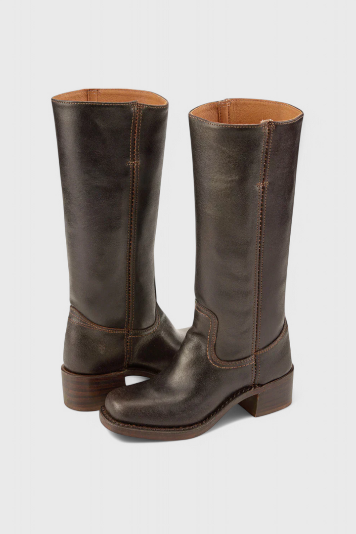 Women’s Boots | All-Season Stacked Block Heel