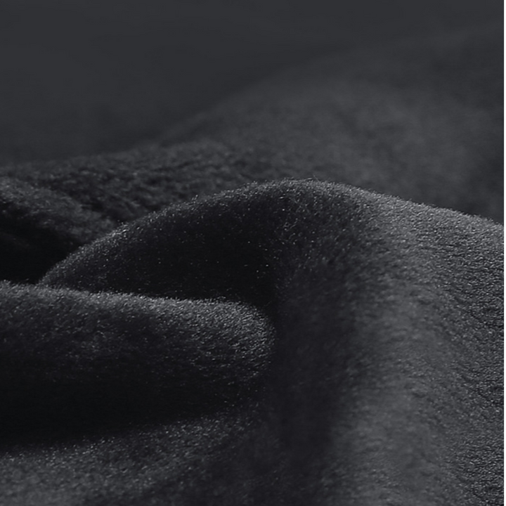 Unisex full-finger touchscreen gloves with textured palms and ribbed cuffs