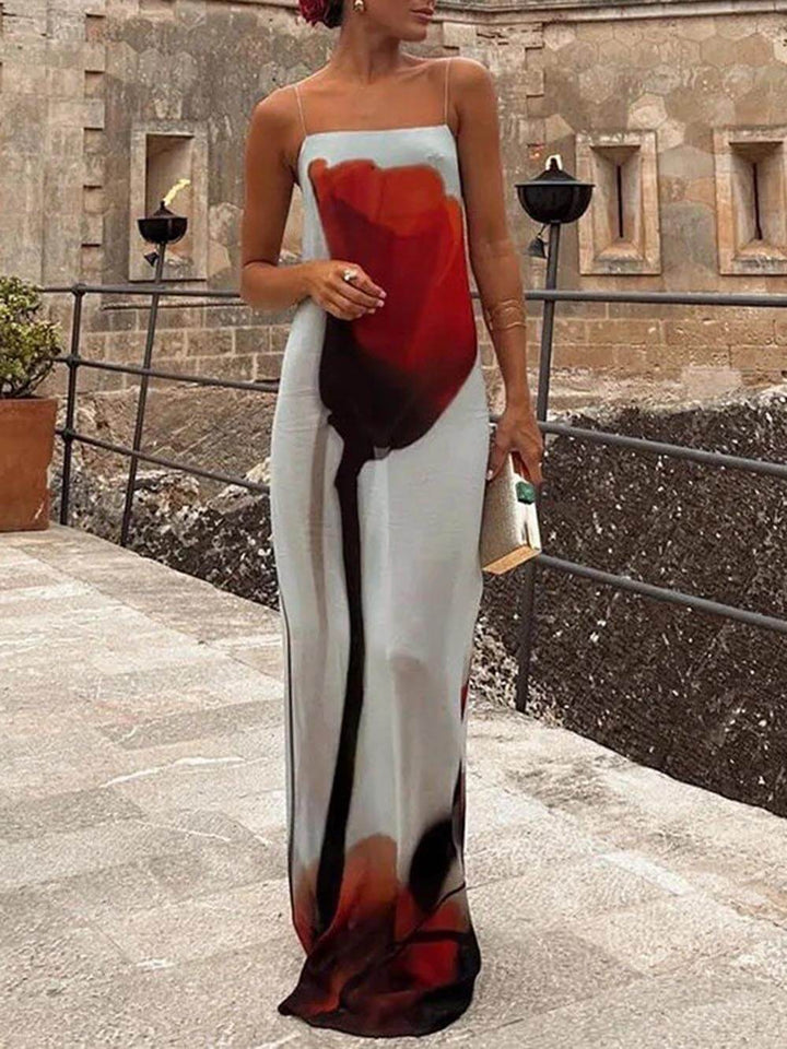Women's Maxi Sundress | Print Casual Style
