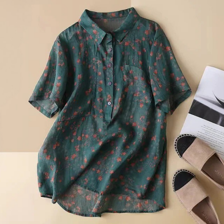 Woman's Shirt | Vintage-Inspired Floral