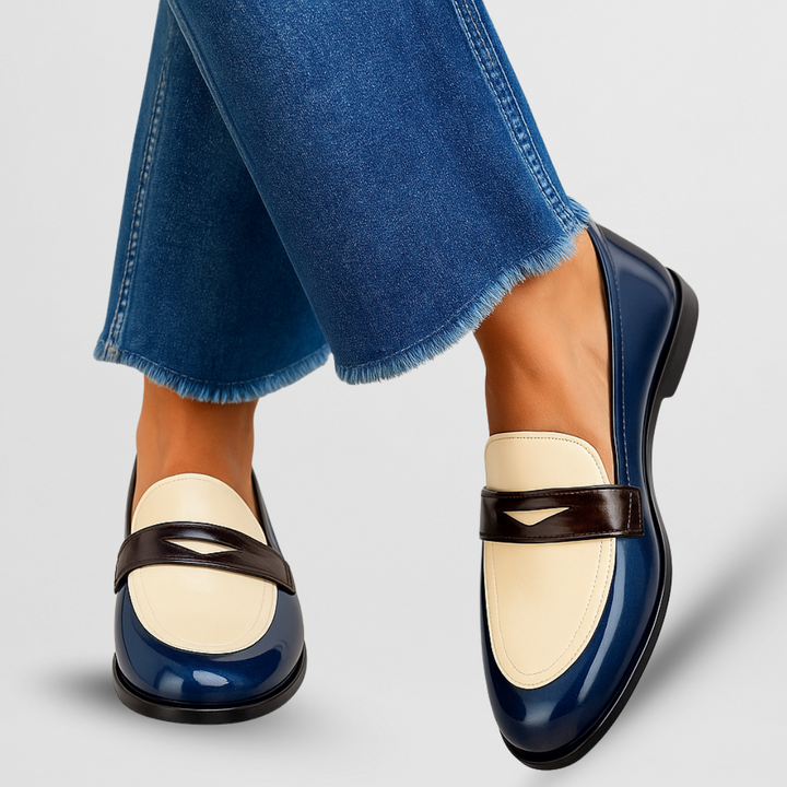 Loafers For Women | Two Tone Slip On