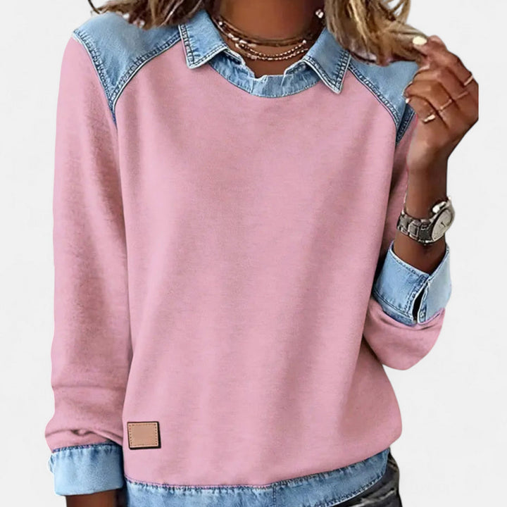 Sweater For Women | Collared Long Sleeves