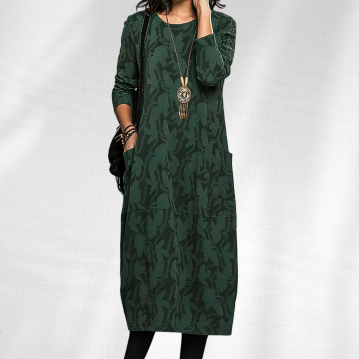 Women’s Dress | Long-Sleeve Midi